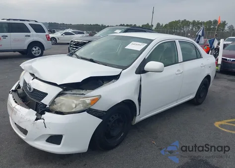 2009 Toyota Corolla Le из США, поврежденный, VIN JTDBL40E99J006261